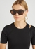 Ribbon Intrecciato wayfarer-style sunglasses - Bottega Veneta
