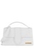 Le Grande Bambino white leather top handle bag - Jacquemus