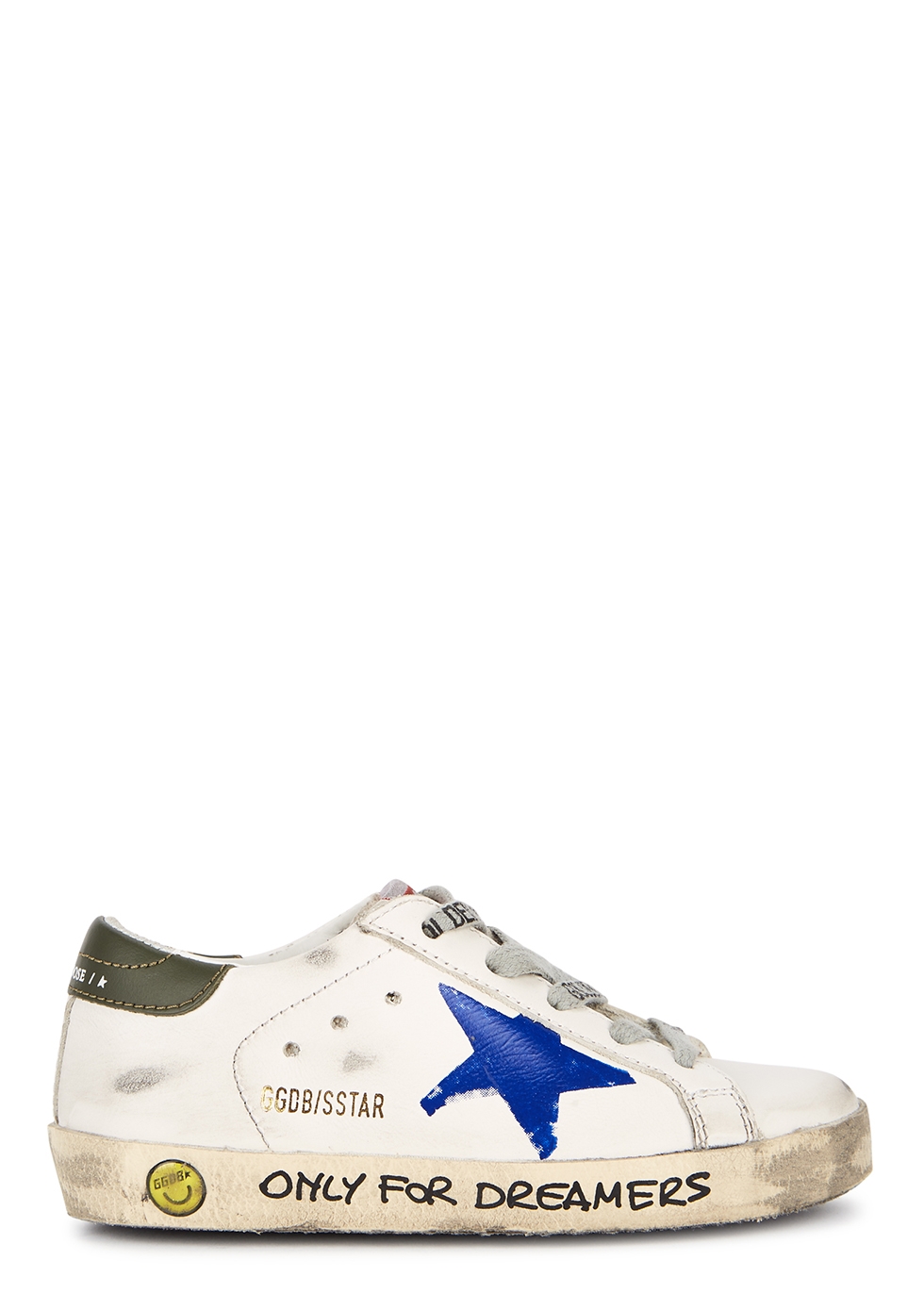 Superstar distressed leather sneakers (IT25-IT27)