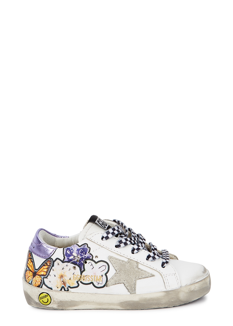 Superstar printed leather sneakers (IT25-IT27)
