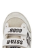 KIDS Old School white distressed leather sneakers (IT20-IT27) - Golden Goose