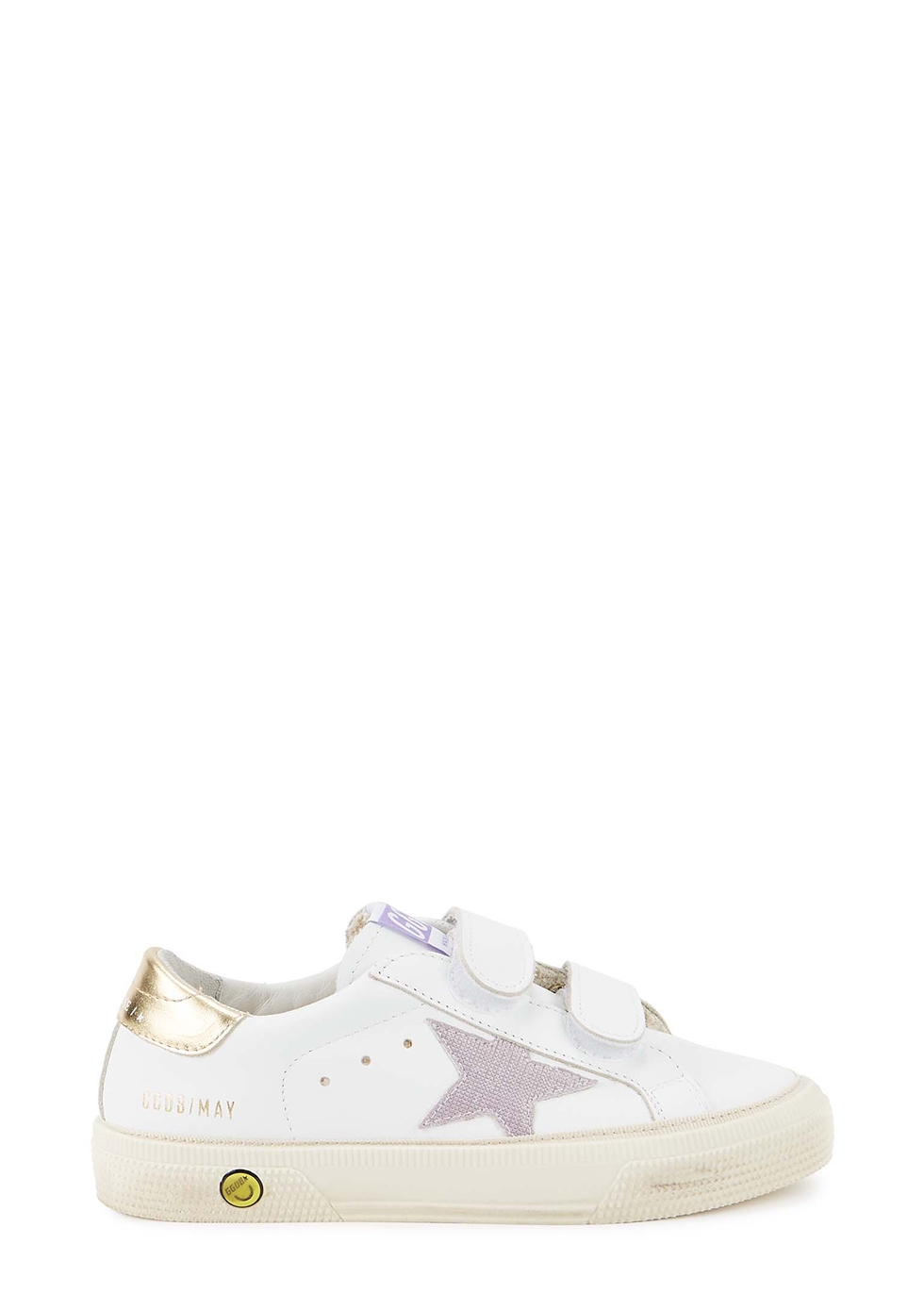 May white leather sneakers (IT28-IT35)