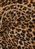 Doxxi leopard-print seersucker shorts - Nanushka
