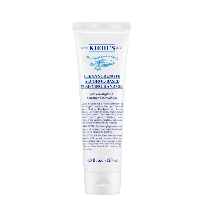 Kiehl's Clean Strength Alcohol-Based Purifying Hand Gel 120ml