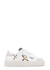 KIDS Clean 90 white embroidered leather sneakers - Axel Arigato