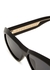 Black oval-frame sunglasses - Givenchy