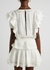 Stella white panelled cotton mini dress - LoveShackFancy