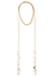 Revive embellished gold-tone necklace - Jil Sander
