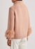 Strina pink embellished alpaca-blend jacket - Herno
