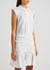 Bell white stretch-cotton shirt dress - Veronica Beard