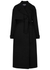 Le Manteau Sabe black wool-blend coat - Jacquemus