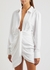 La Robe Bahia white twill mini dress - Jacquemus