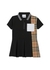 Vintage check panel cotton pique polo shirt dress - Burberry