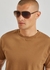 Brown aviator-style sunglasses - Prada Linea Rossa