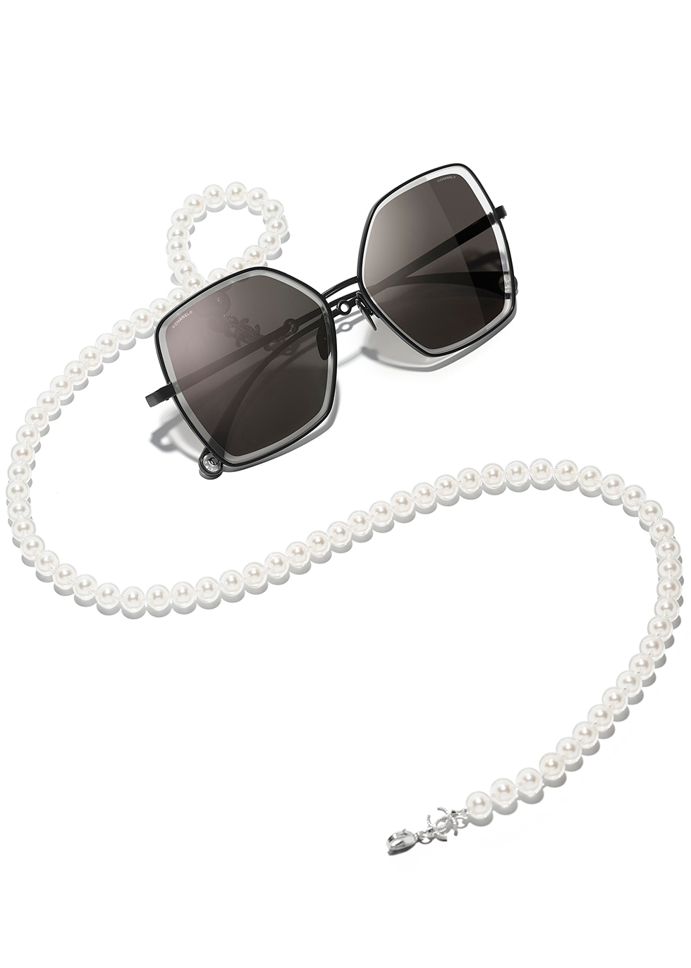 CHANEL Pearl Butterfly Sunglasses 4236H Brown 1208532  FASHIONPHILE