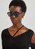 Two-tone polarised aviator-style sunglasses - Dolce & Gabbana