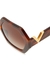 Valentino Garavani tortoiseshell hexagon-frame sunglasses - Valentino