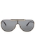 Black D-frame sunglasses - Versace