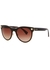 Tortoiseshell round-frame sunglasses - Versace