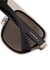 Matte black aviator-style sunglasses - Versace