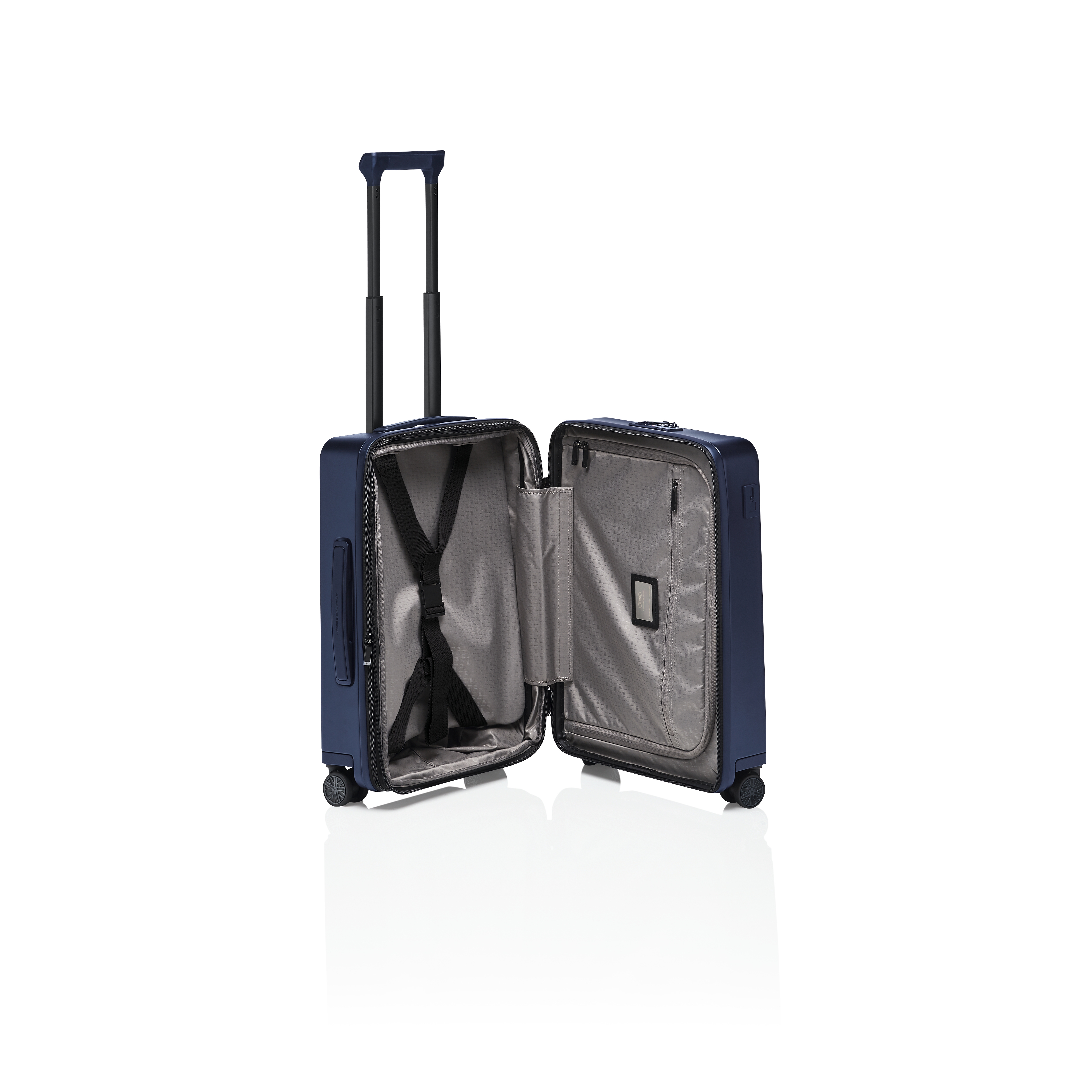 Womens Bags Luggage and suitcases Porsche Design Ori05501 4 Wheel Small Business Trolley in Black 
