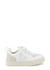 V-10 white leather sneakers (IT22-IT27) - Veja