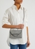 Falabella tiny grey quilted cross-body bag - Stella McCartney