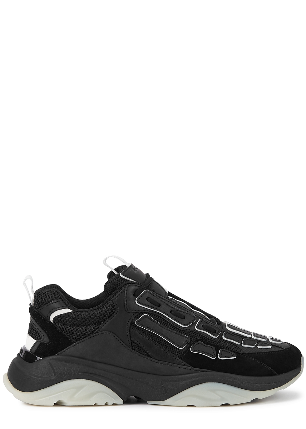 Amiri Bone Runner black panelled sneakers - Harvey Nichols