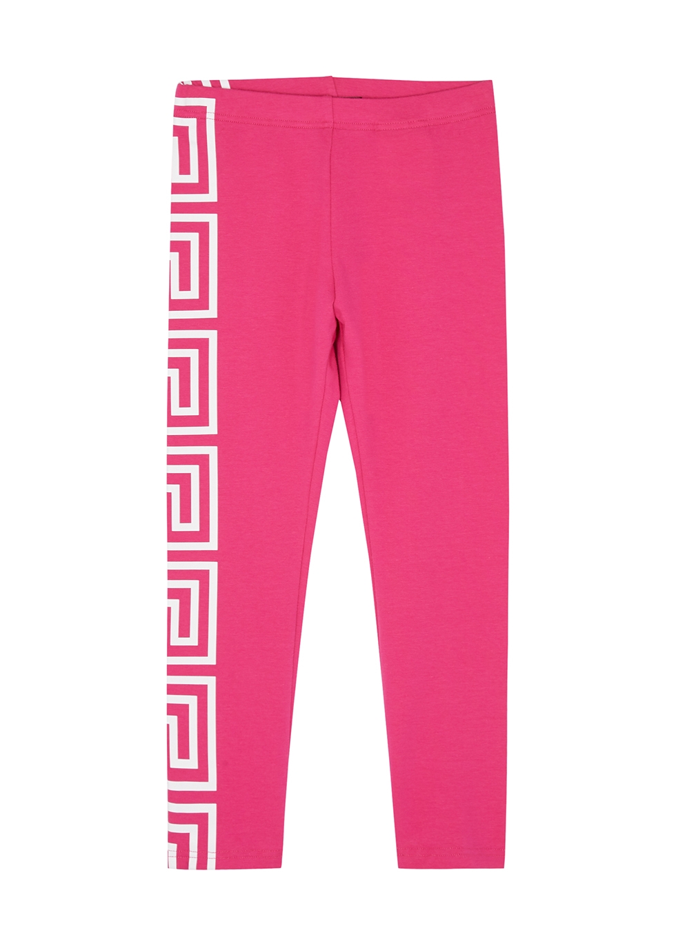 Pink logo stretch-cotton leggings (4-6 years)