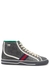 Off The Grid logo-jacquard canvas hi-top sneakers - Gucci