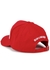 Icon red logo-embroidered twill cap - Dsquared2