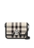 Small check canvas and leather TB bag - Burberry
