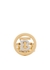 Gold and palladium-plated monogram motif ring - Burberry