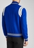 Blue wool-blend bomber jacket - Saint Laurent