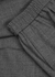 Grey woven wool trousers - AMI Paris