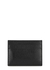 Black logo-print leather card holder - Balenciaga