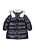 KIDS Suno navy quilted shell coat - Moncler