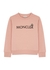 KIDS Pink logo cotton sweatshirt (8-10 years) - Moncler