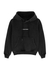 Black hooded cotton sweatshirt (1-5 years) - HOUSE OF BASICZ