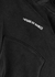 Black hooded cotton sweatshirt (1-5 years) - HOUSE OF BASICZ