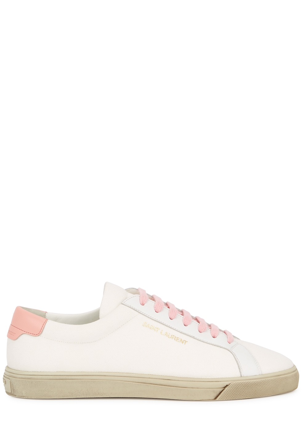 Andy off-white canvas sneakers