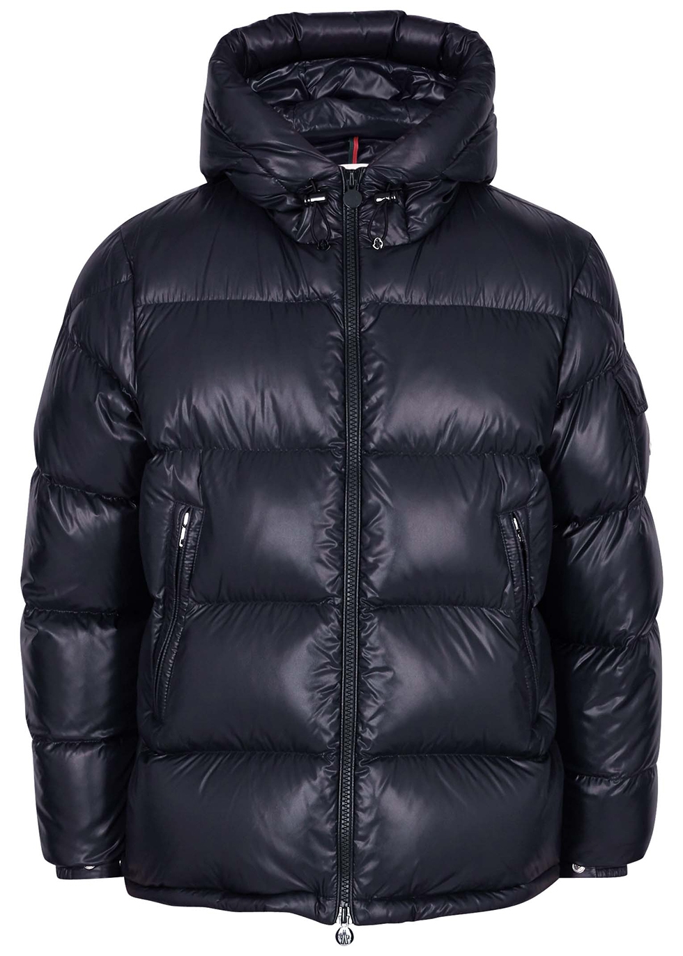 Moncler Ecrins navy quilted shell jacket - Harvey Nichols