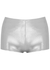 Silver stretch-jersey shorts - Saint Laurent