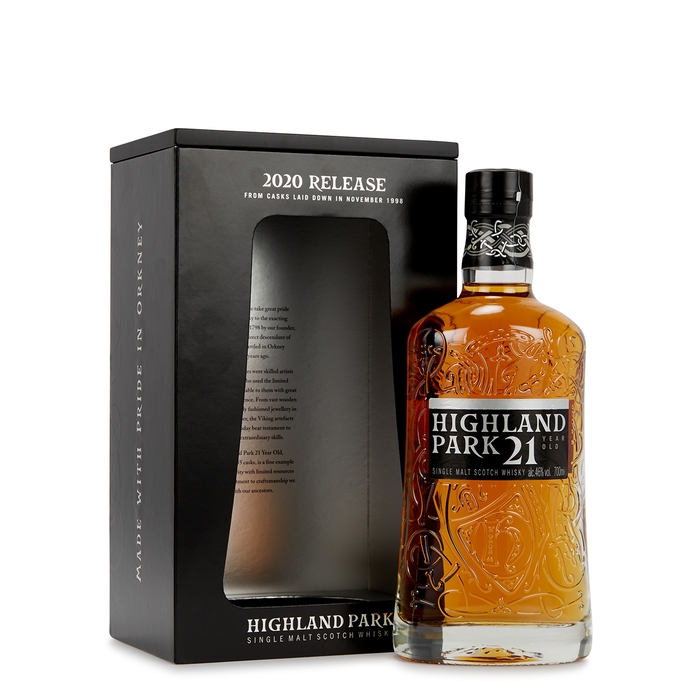 Highland Park 21 Year Old Single Malt Scotch Whisky 2020 Release