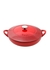 Denby pomegranate cast iron 30cm shallow casserole - Denby