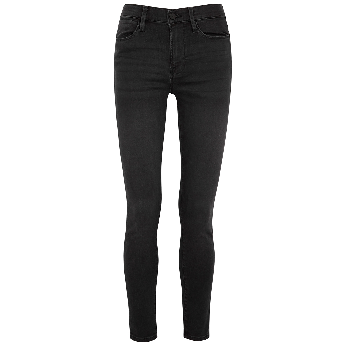 Frame Le High Skinny Dark Grey Jeans - W24