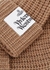 Camel ribbed-knit wool beanie - Vivienne Westwood