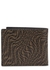 FF logo-print leather wallet - Fendi