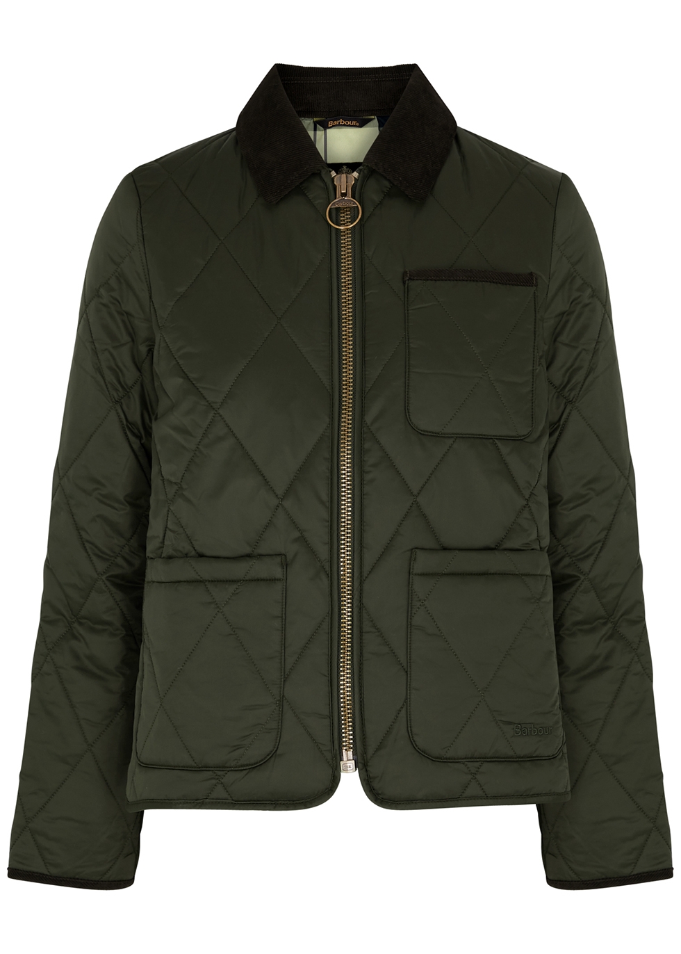 Barbour Linhope green quilted shell jacket - Harvey Nichols