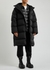 Black quilted shell coat - Off-White